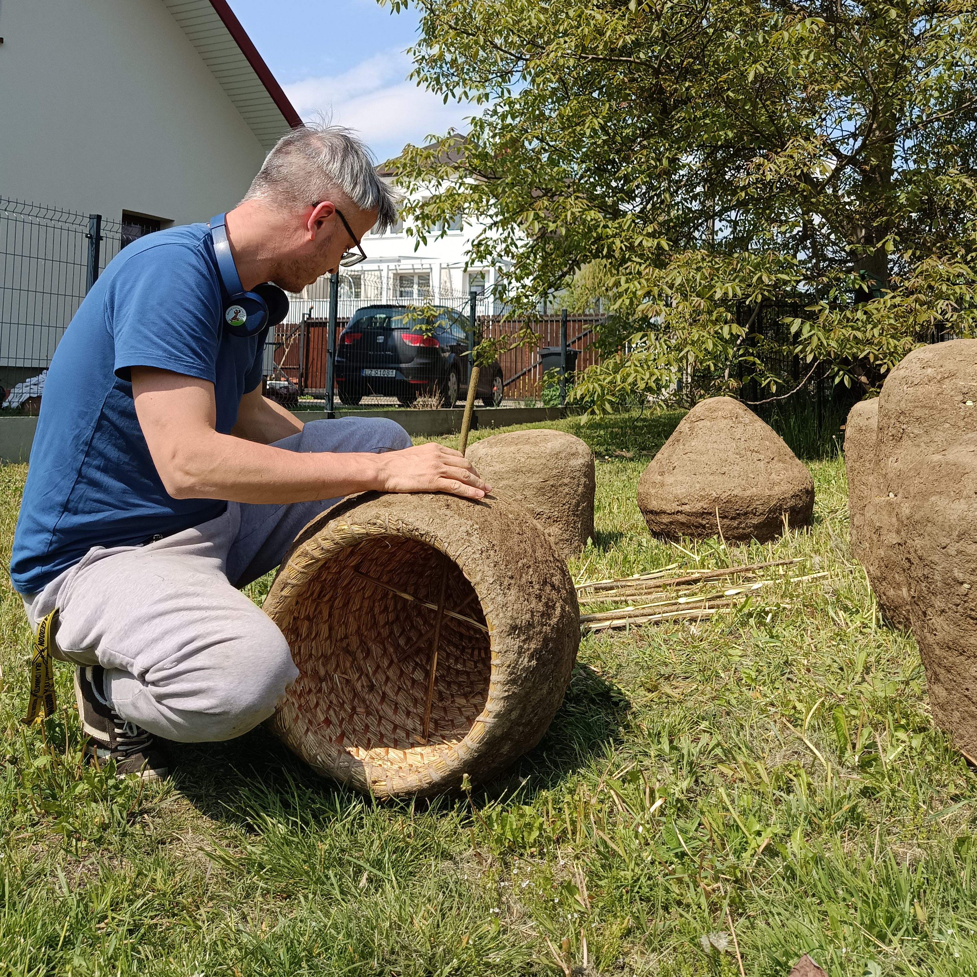 Make own skep with a master.